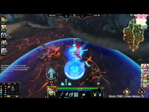 Smite Conquest Leagues Osiris SoloVS Xing Tian WithLowMic :D