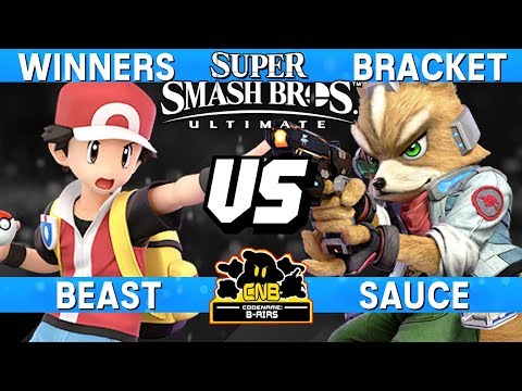 Smash Ultimate Tournament Set - Beast (PT) vs Sauce (Fox) - CNB 188