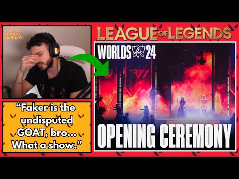 Tarik Reacts To The LoL Worlds 24 Opening Ceremony