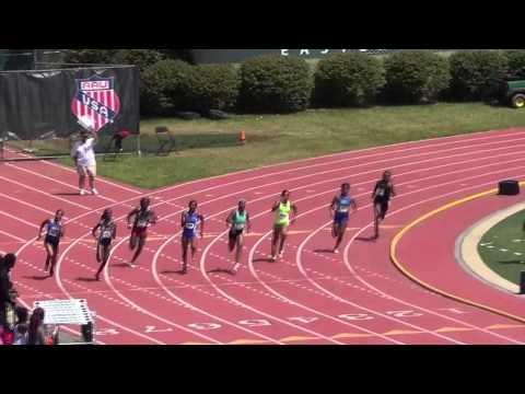 2013 AAU National Jr. Olympics 200m semifinals_heat 1_17-18 yr women
