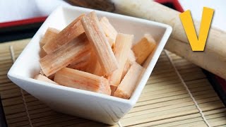 How to Prepare and Chop a Sugar Cane