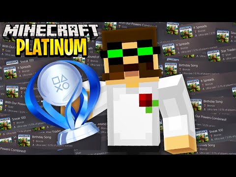 100 Days in Minecraft PS5 - EPIC Trophy Hunt!