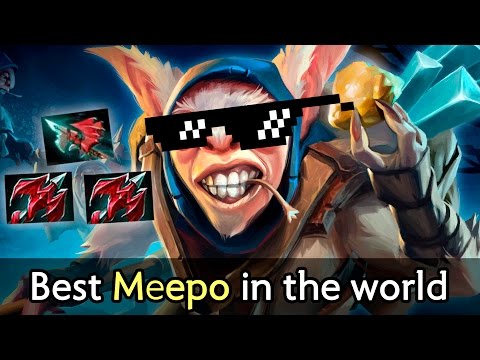 Abed best Meepo in the world + Gabbi Puck level god — XctN vs EC