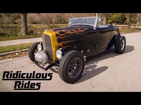 1932 'Dragon' Hot Rod Reaches Speeds Of 140mph | RIDICULOUS RIDES