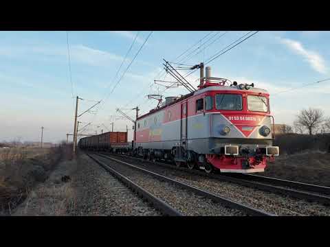 Tren de marfa CFR Marfa trece pe la CET Suceava  cu EA375 - 03.03.2020