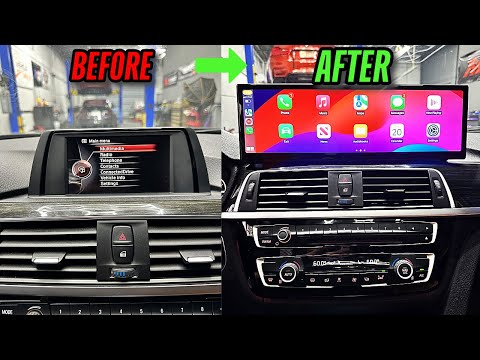 How To Add Apple Carplay/Android Auto To Your Old BMW. (F30 340I)