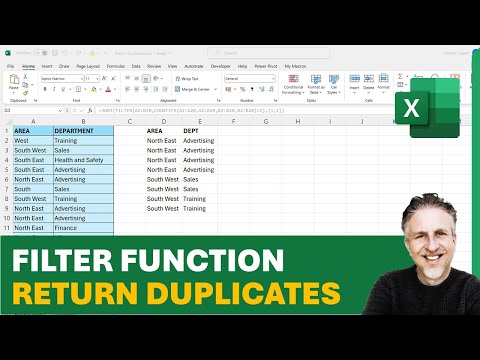 Excel FILTER Function Across Multiple Worksheets