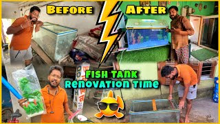 CHEAP & BEST IDEAS FOR AQUARIUM DECORATION | AQUARIUM DECORATION SET UP VLOG | BEGINNERS MUST WATCH