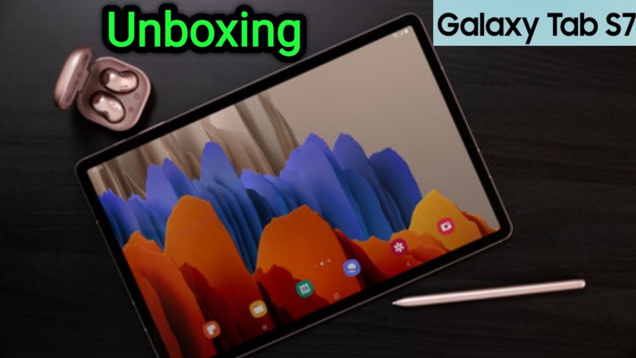 Samsung Galaxy Tab S7 Unboxing & First impression with Review