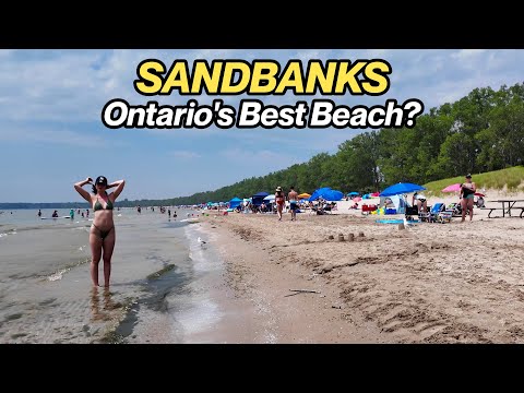 Sandbanks Outlet Beach | Walking Ontario's Best Beach? (July 2025)