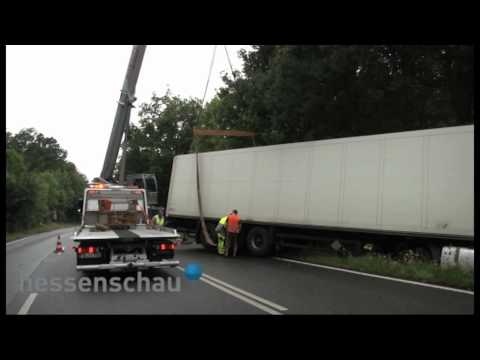 LKW-Unfall auf B49