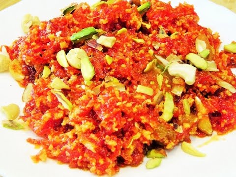 Gajar Ka Halwa Recipe - Simple and Delicious Gajar Halwa - Carrot Halwa Recipe - Easy Indian Dessert Video