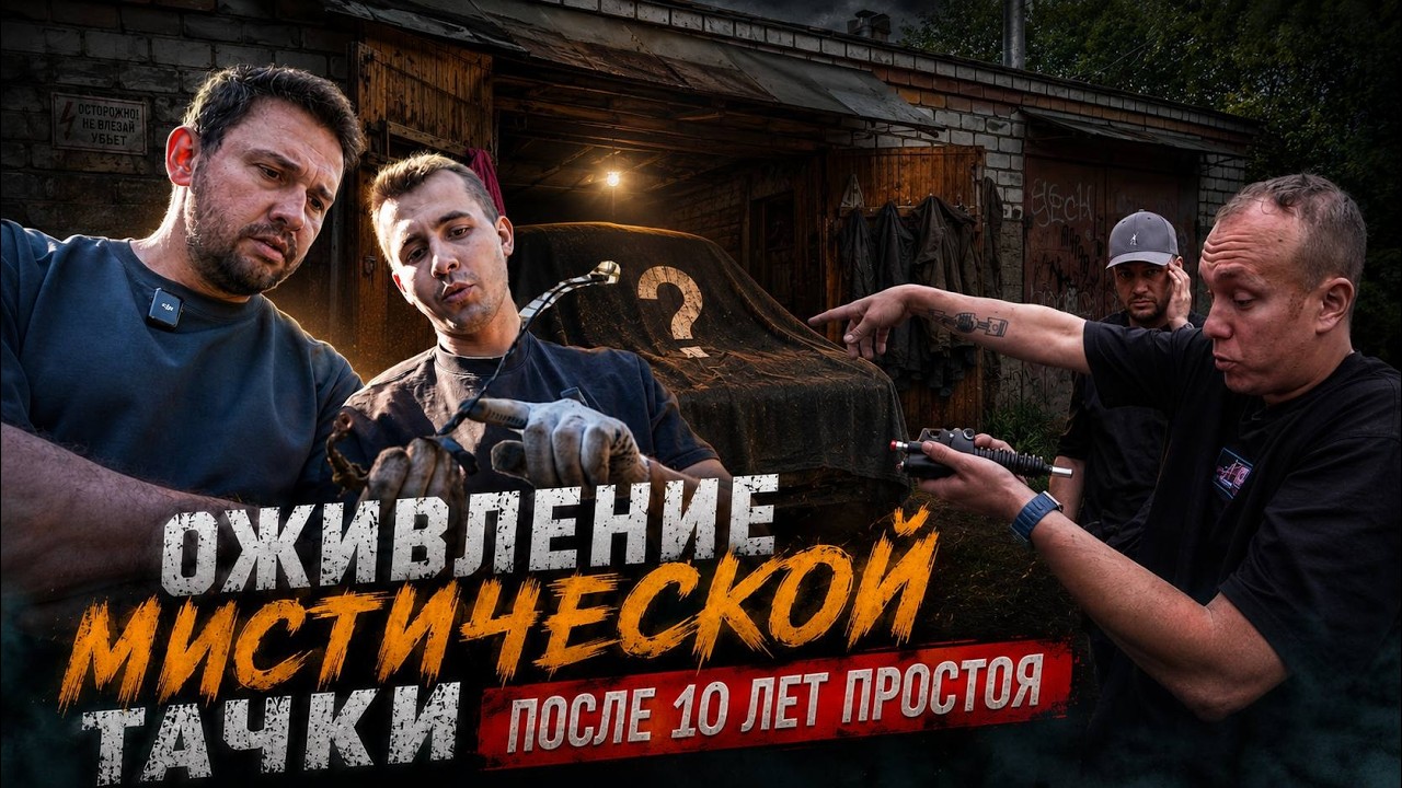 10 лет в гараже. Никто не может оживить тачку? Миша, Рус, Ткач...