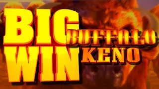Up to 81X Multiplier?! SIGN ME UP! LIVE PLAY on NEW Buffalo Keno Slot Machine W/ Bonuses &amp; HUGE WIN!
