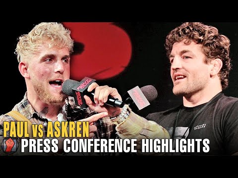 HIGHLIGHTS - JAKE PAUL VS BEN ASKREN PRESS CONFERENCE