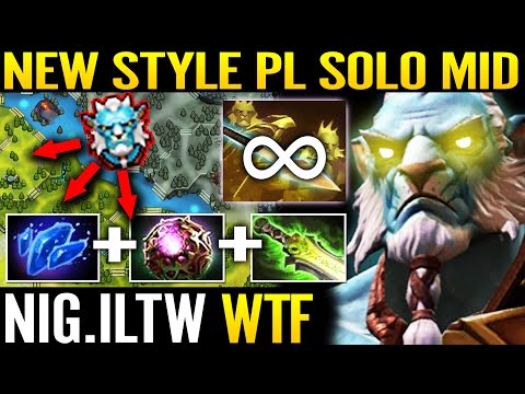 🔥 NEW Style Phantom Lancer SOLO Mid - ILTW Octarine + EB Max Magic Build Nigma Core 7.29 Dota 2 Pro