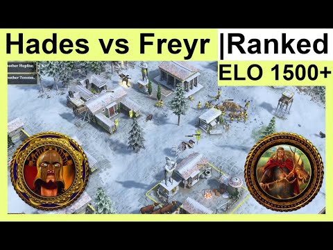 Hades vs Freyr | 1v1 Ranked | Age of Mythology Retold