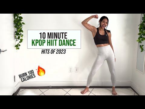 10 Minute KPOP HIIT Dance Workout || Hits of 2023