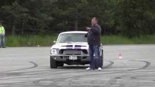 preview picture of video 'Ford Mustang Shelby Turbo på Hamar Burnout Show 2014 Video 15'