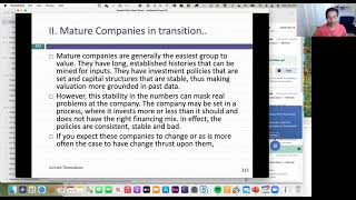 Session 17: More excursions on the dark side of valuation