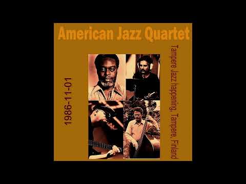 American Jazz Quartet - 1986-11-01, Tampere Jazz happening, Tampere, Finland