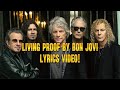Bon Jovi S Newest Single Living Proof Lyrics Video