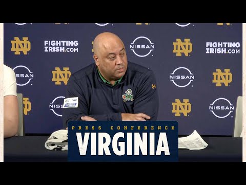 Notre Dame Men's Basketball vs Virginia | Postgame Press Conference (1.27.26)