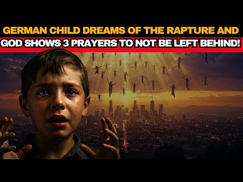 🔥German Child Dreams of the Rapture and God Shows 3 Prayers to Not Be Left Behind!