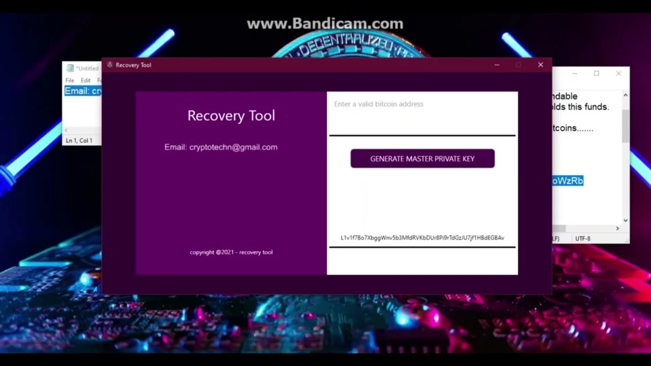 How to recover Bitcoin Private Keys