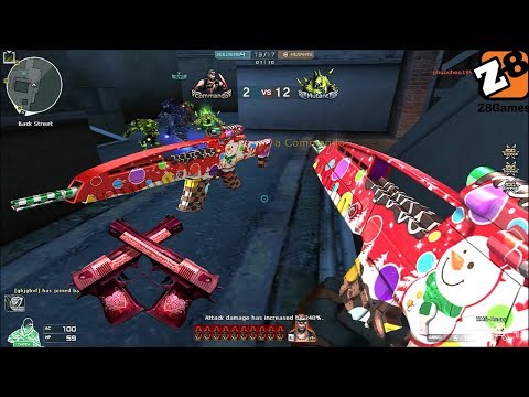 Crossfire NA 2.0 : XM8 Xmas - Dual D.E Pink - Merry Christmas - Hero Mode X - Zombie V4