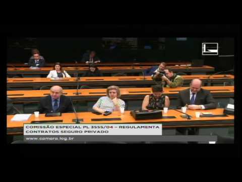 PL 3555/04 - REGULAMENTA CONTRATOS SEGURO PRIVADO - Audiência Pública - 26/10/2016 - 16:00