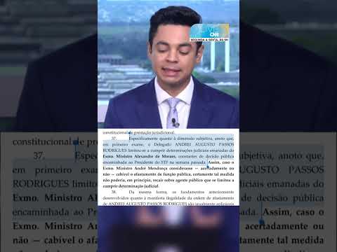 Crise no STF: Dino diz que Andrei Rodrigues se limitou a cumprir determinações de Moraes