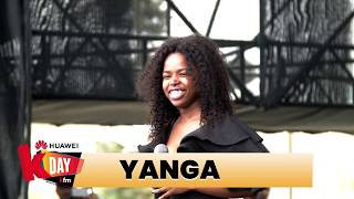 Yanga on the #HuaweiKDay stage