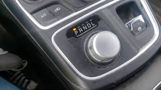 2015 Chrysler 200 shift release