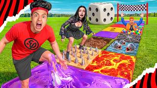 FIZEMOS UM JOGO DE TABULEIRO GIGANTE USANDO PISCINAS!