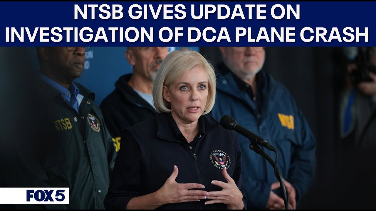 NTSB provides updates after the conclusion of on-scene investigation of DCA plane crash