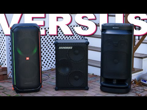 JBL Partybox 710 Vs Sony XV900 Vs Soundboks 3
