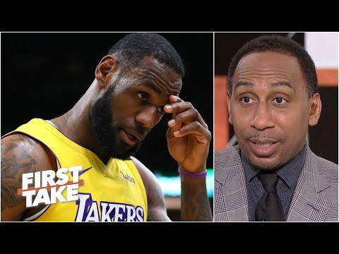 スティーブン・A.がレブロンがネッツに敗北したことに反応｜ファースト・テイク (Stephen A. reacts to LeBron coming up short in a loss to the Nets | First Take)