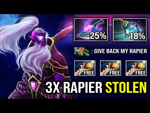 WTF RAPIER STEALER 7.28 Wind Waker Free 3x Divine Void Spirit -43% CD Reduction & Imba Juke God DotA