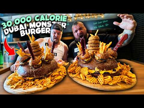 Can we finish Dubai's Biggest Burger? ft @AWDerek