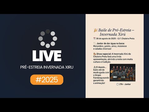 Pré-estreia Invernada Xiru - GF Chaleira Preta