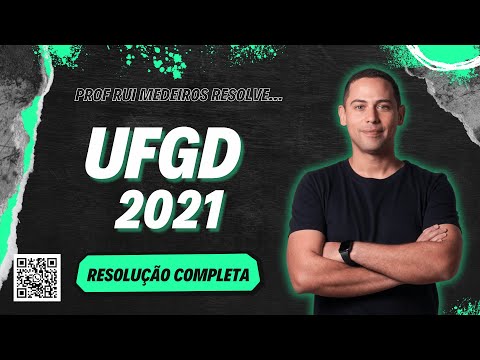 UFGD 2021 | QUÍMICA | Resolução COMPLETA| Prof. Rui Medeiros