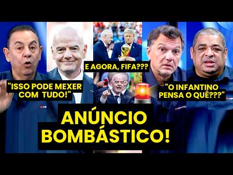 “ESSA INFORMAÇÃO É FORTE e PODE MEXER COM AS ESTRUTURAS DO FUTEBOL! A FIFA AGORA…” BOICOTE DA UEFA