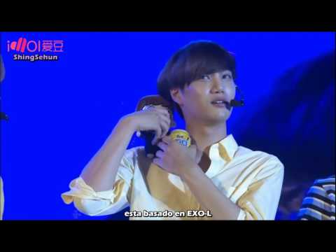 [Sub Español] 160824 EXO KangShifu Fanmeeting 1