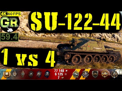 59_World of Tanks SU-122-44 WoT Replay - 8 Kills 2.6K DMG(Patch 1.5.0)