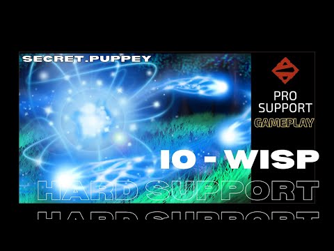DOTA 2 PRO HARD SUPPORT IO - WISP / SECRET.PUPPEY / GAMEPLAY / 7.30c