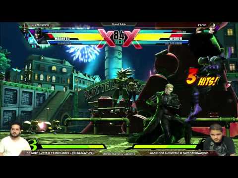 The Main Event   UMvC3 RR   RG MastaCJ VS Pedro