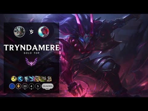 Tryndamere Top vs Yone - EUW Master Patch 12.8