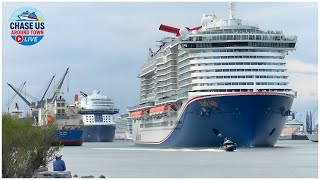 Carnival Mardi Gras Leaving Port Canaveral | Live Stream Replay (Jan. 3, 2026)