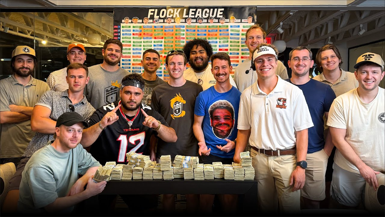 2025 Fantasy Football Draft Vlog (Flock League)